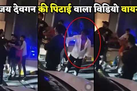 Actor Ajay Devgan Gets Beaten Up Outside A Pub In Delhi Viral Video