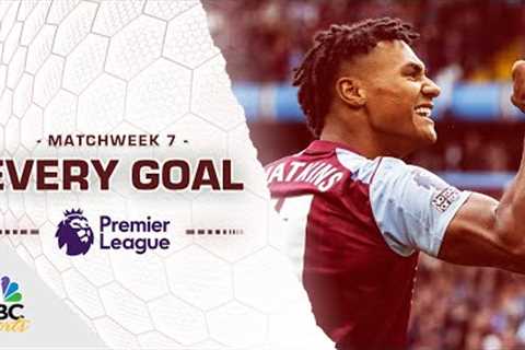 Every Premier League goal from Matchweek 7 (2023-24) | NBC Sports