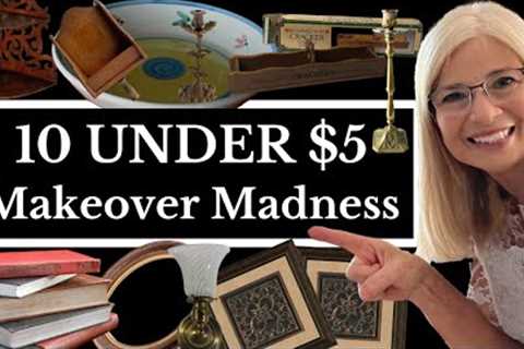 Thrift Store Makeover Madness: 10 Upcycling Home Decor DIY Projects