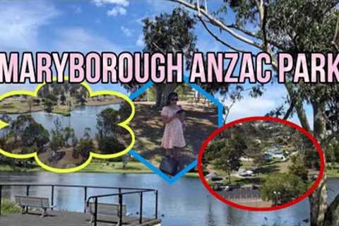 MARYBOROUGH ANZAC PARK AND NET BALL PLACE || AERIAL VIEW #djimini2se #aerialvideo #dronevideo