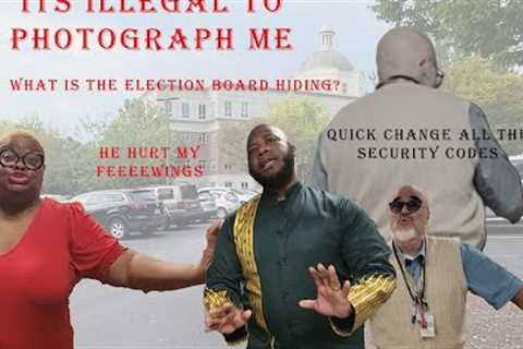 Its Illegal To Photograph Me | Elections Director Couldn't Get a Clue | Douglas County Courthouse