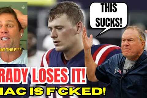 Tom Brady REACTS To HORRIBLE Patriots Loss To Cowboys! Mac Jones Has NO CHANCE in NEW ENGLAND!