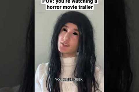 Evil children in horror movies be like #comedy #funny #shorts