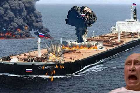 has occurred! Ukraine's new secret missile destroys a ship carrying millions of Russian munitions