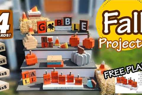13 Fall Woodworking Projects. FREE PLANS