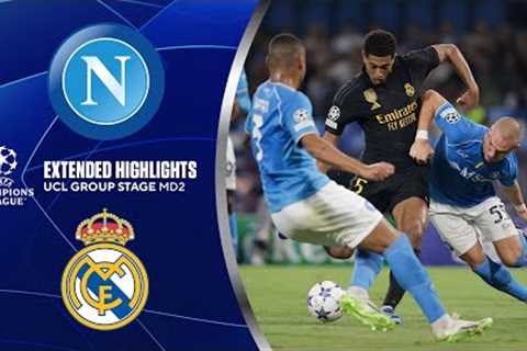 Napoli vs  Real Madrid: Extended Highlights | UCL Group Stage MD 2 | CBS Sports Golazo
