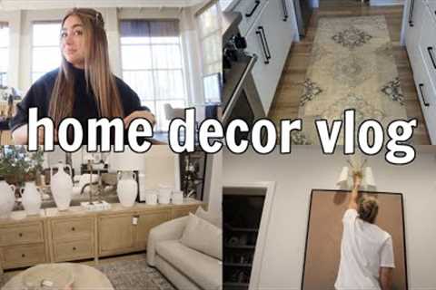 VLOG: Home Decor Shopping &amp; Haul! Getting Hair Extensions, New Baby Clothes | Julia &amp;..