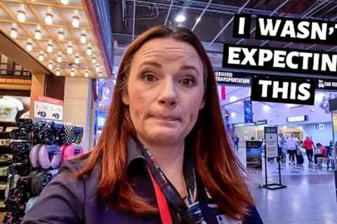 WE LANDED AT A DIFFERENT AIPRORT // Flight Attendant Life // Flight Attendant Vlog