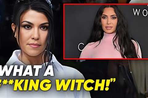 3 MINUTES AGO: Kourtney Slams Kim on The Kardashians Premiere For Manipulating Her Family