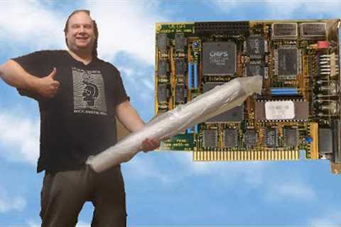 Unboxing a Sealed 1980s Video Card!