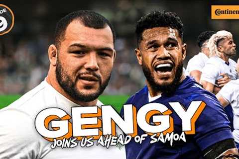 🌹 Monsieur Ellis Genge joins us from England Camp ahead of Samoa clash