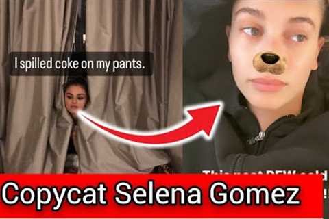 SELENA Gomez COPYING Hailey Bieber  on INSTAGRAM