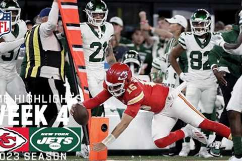 Kansas City Chiefs vs. New York Jets | 2023 Week 4 Game Highlights