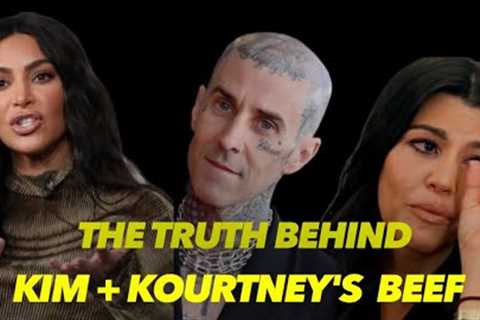 Kardashians: The TRUTH behind Kim + Kourtney's BEEF? Travis' Memoir REVEALED