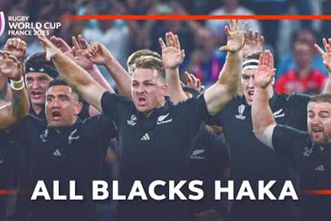 Powerful New Zealand haka as they look to secure knockout spot | Rugby World Cup 2023