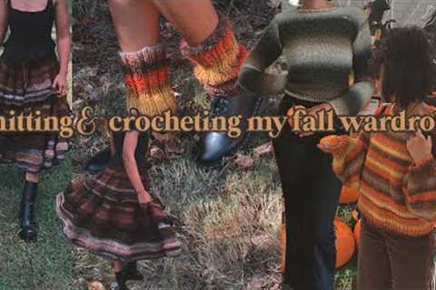 🍂Knitting &amp; Crocheting my Fall Wardrobe :)