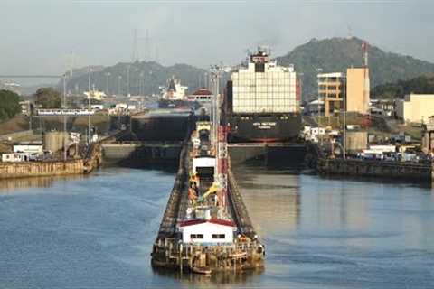 Viking Star Transiting the Panama Canal - February, 2023