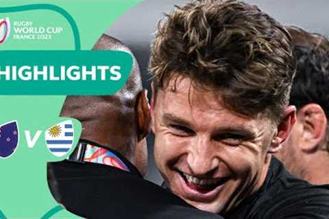 11-try heaven for All Blacks | New Zealand v Uruguay | Rugby World Cup 2023 Highlights
