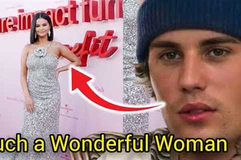 Justin Bieber's REACTION to Selena Gomez Rare Impact Fund Gala