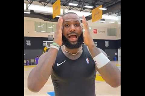 LeBron James hilarious reaction to being the oldest player in the NBA 😂