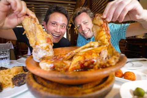 Spanish Food Tour - ULTIMATE FOOD TOUR in Madrid!! Best Restaurants + Tapas in Spain!!