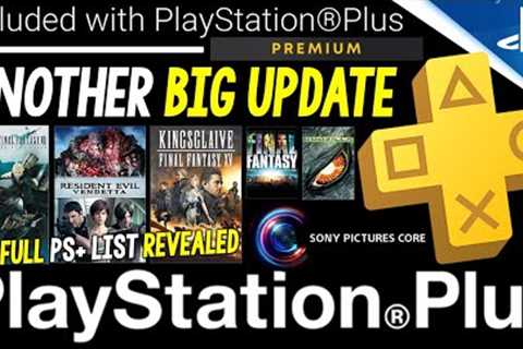 Another PS Plus October Update! Sony Pictures Core Full PS+ List Reveal, Awesome PS4/PS5 Deals +More