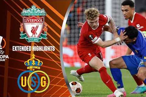 Liverpool vs. Union Saint-Gilloise: Extended Highlights | UEL Group Stage MD 2 | CBS Sports Golazo