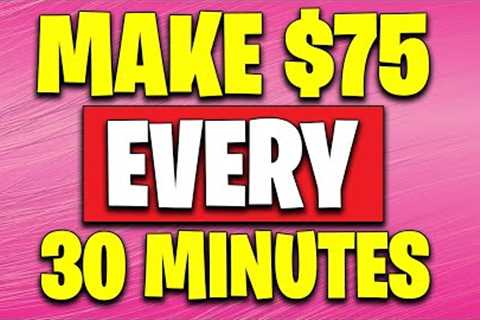 Make $75 Every 30 Mins TYPING CAPTCHAS (Make Money Online)