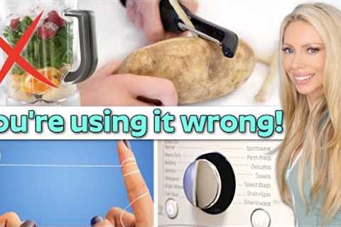 12 Household Items You've Been Using WRONG Your Entire Life That Will SHOCK YOU!