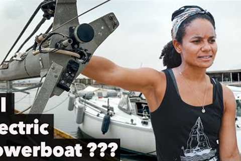 Transforming our Sailboat to a Power Boat | Step 364