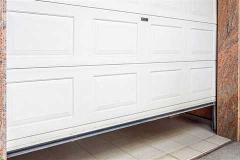 What to do if your garage door opens by itself