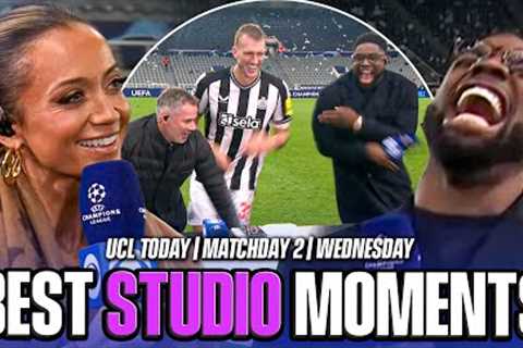 The BEST moments from UCL Today! | Burn, Richards, Abdo &amp; Carragher | MD 2, WED