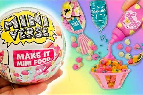 MAKING *MORE* MINI FOOD! MiniVerse Make It Mini Cafe Series 2 Part 2!