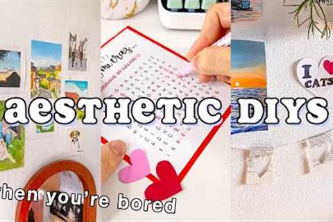 easy cardboard + paper diys 🎨 *what to do when your bored*