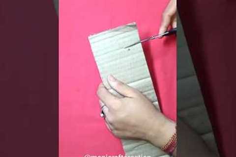 DIY Cardboard Craft 😍✨ #shorts #ashortaday #viralshorts #craft #youtubeshorts