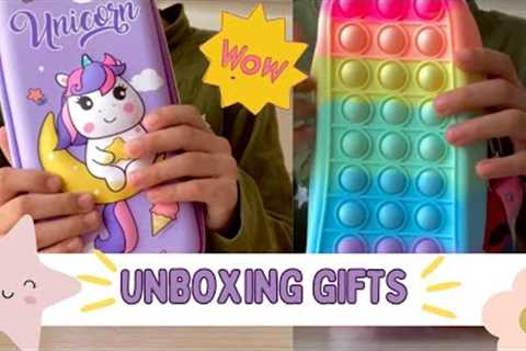 Exciting gift unboxing | My first YouTube video