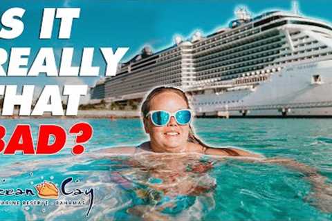 SURVIVING 12 Hours On THE WORST Cruise Private Island In Bahamas