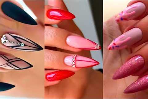 Nail Art 🍂💅 Manicure | Nail Design Ideas ❤️💅 Simple Nail Art Compilation #599