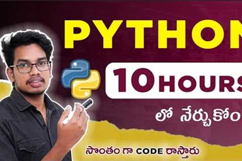 Python Full Course in Telugu | Python Tutorials in Telugu | Python in Telugu | Python for Beginners