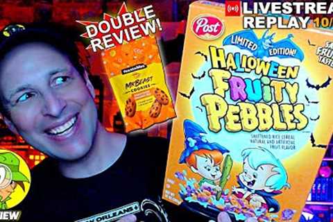 HALLOWEEN FRUITY PEBBLES™ Review 🎃🪨🥣 Livestream Replay 10.6.23 ⎮ Peep THIS Out! 🕵️‍♂️