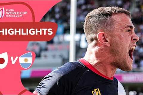 Argentina advance after Japan epic! | Japan v Argentina | Rugby World Cup 2023 Highlights