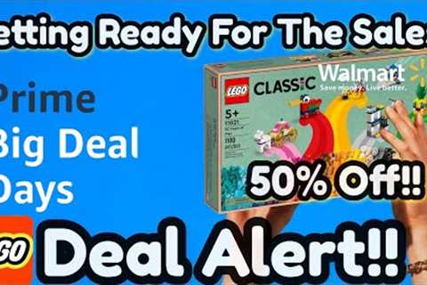 LEGO Deal Alert!! Preparing for the Amazon Prime Big Deal Day Sale and More!!