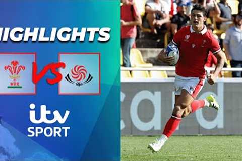 HIGHLIGHTS - Wales v Georgia - 2023 Rugby World Cup