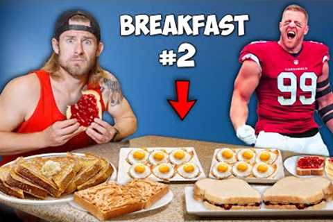 I Survived The Biggest Daily Diet In NFL History