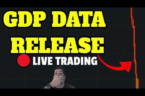🔴LIVE: PENDING HOME SALES 10AM! GDP DATA &amp; JOBLESS CLAIMS! TRADING TSLA