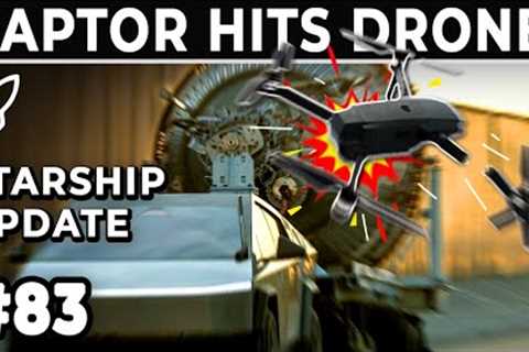 Raptor Vacuum  Engine Towed by Cybertruck Destroys SpaceX's Drone! - Starbase Weekly Update #83