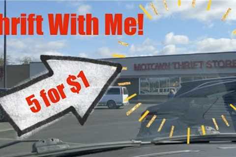 Come Thrift Shopping With Me! Dumpster Cam Deals💲🏆⚱️