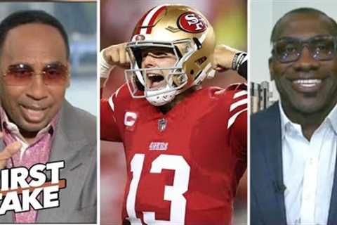 FIRST TAKE | “He is next Tom Brady” - Stephen A. claims Brock Purdy is a legit NFL MVP candidate