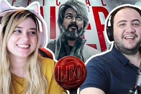 LEO Official Trailer | COUPLE REACTION | Thalapathy Vijay | LOKESH | ANIRUDH | PRODUCER REACTS INDIA
