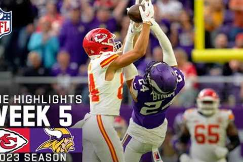 Kansas City Chiefs vs. Minnesota Vikings | 2023 Week 5 Game Highlights